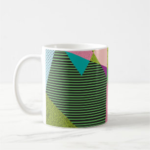 Taza De Café Diseño moderno de marco Memphis creativo