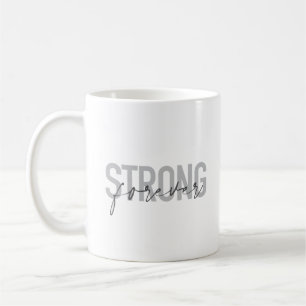 Taza De Café Diseño moderno, sencillo y elegante en moda Fuerte