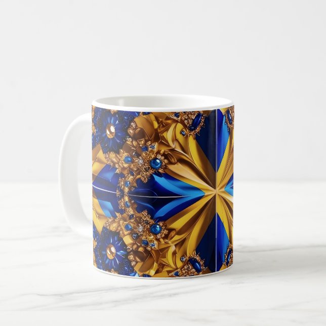 Taza De Café Diseño Mug con Colores de Suecia (Anverso izquierdo)