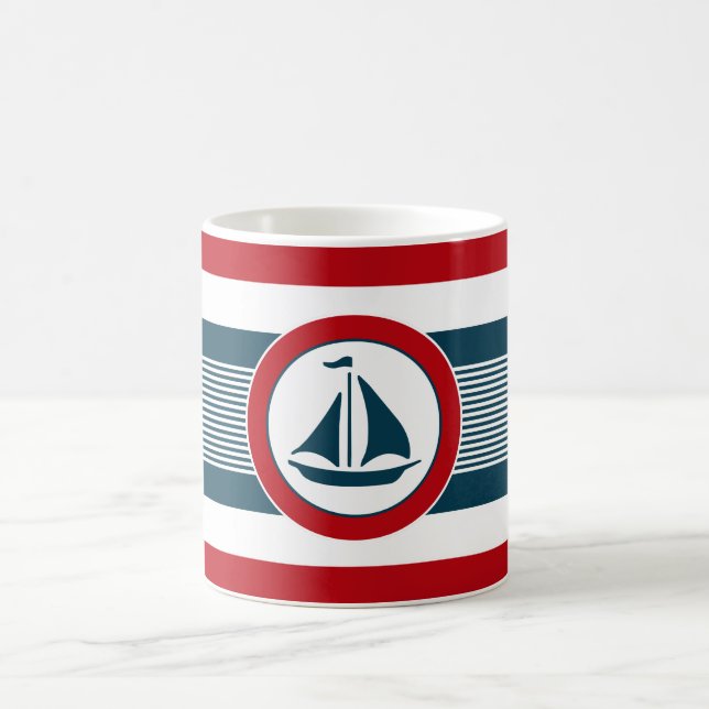 Taza De Café Diseño náutico (Centro)