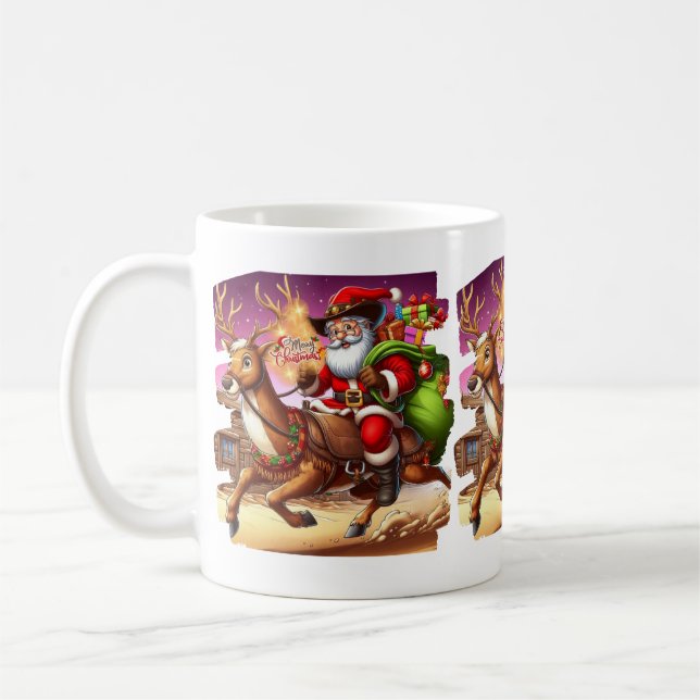 Taza De Café Diseño Navideño (Izquierda)