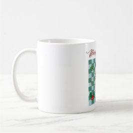 Taza De Café Diseño Navideño de Santa Vintage