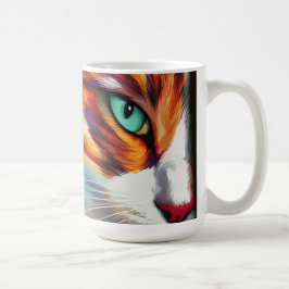 Taza De Café Diseño ocular del gato