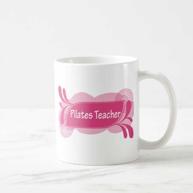 Taza De Café ¡Diseño orgulloso de Guay del profesor de Pilates! (Derecha)