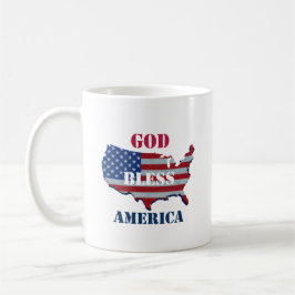 Taza De Café Diseño patriótico americano