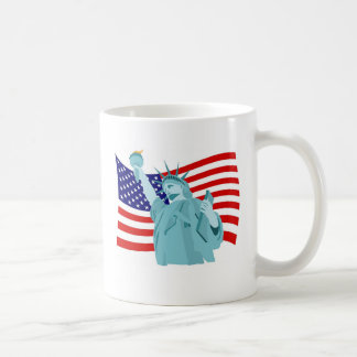 Taza De Café Diseño patriótico de la bandera