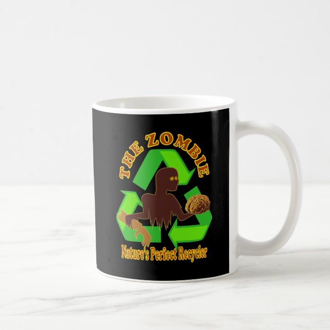 Taza De Café Diseño perfecto del reciclador de la naturaleza (Derecha)