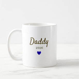 Taza De Café Diseño personalizado de amor para nuevo papá con a