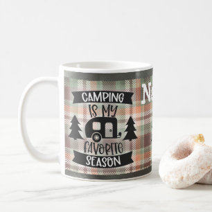 Taza De Café Diseño personalizado de camping para la taquilla d