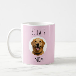 Taza De Café Diseño personalizado de foto y nombre de mamá de p