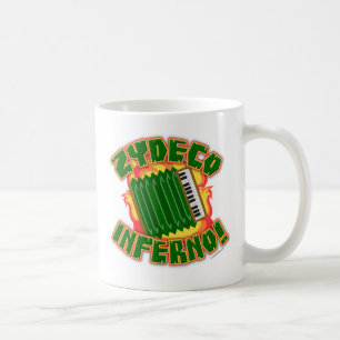 Taza De Café Diseño Personalizado de género musical Zydeco Infe