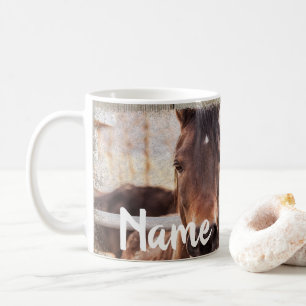 Taza De Café Diseño personalizado de la granja de rangos de cab