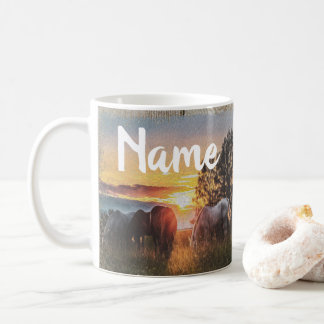 Taza De Café Diseño personalizado de la granja de rangos de cab