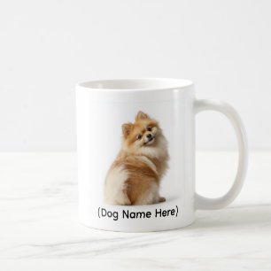 Taza De Café Diseño personalizado de Pomerania “Te poseo”