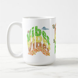 Taza De Café Diseño personalizado de vibraciones de caída de tr