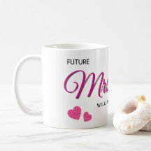Diseño personalizado para boda Future Mrs