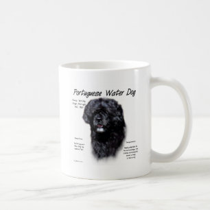 Taza De Café Diseño portugués de la historia del perro de agu