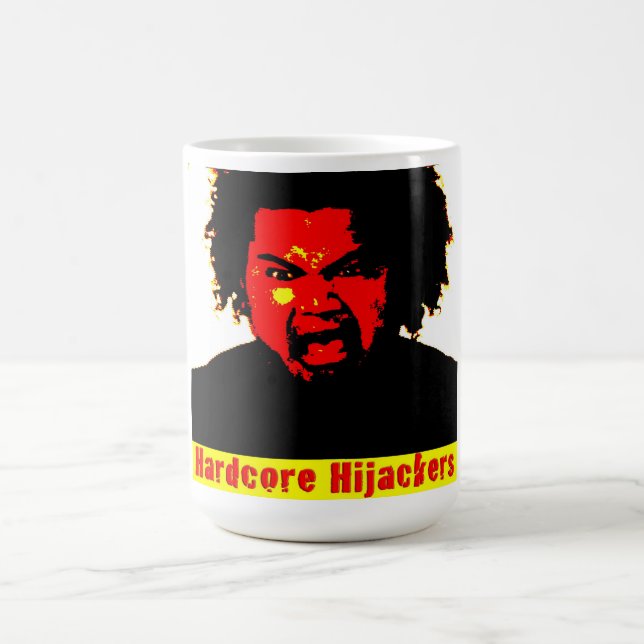 Taza De Café Diseño promocional de secuestradores de línea dura (Centro)