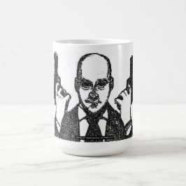 Taza De Café Diseño promocional de secuestradores de línea dura