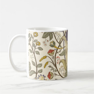 Taza De Café Diseño retro vertical sin fisuras.