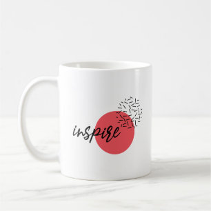 Taza De Café Diseño simple, moderno, lindo y juguetón de Inspir
