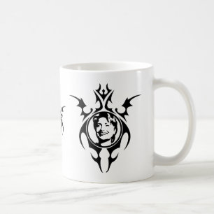Taza De Café Diseño tribal de Hillary Clinton