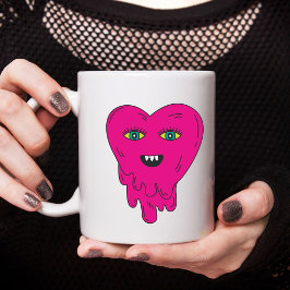 Taza De Café "Diseño único y de Guay Crazy Mug: Resumen vibrant