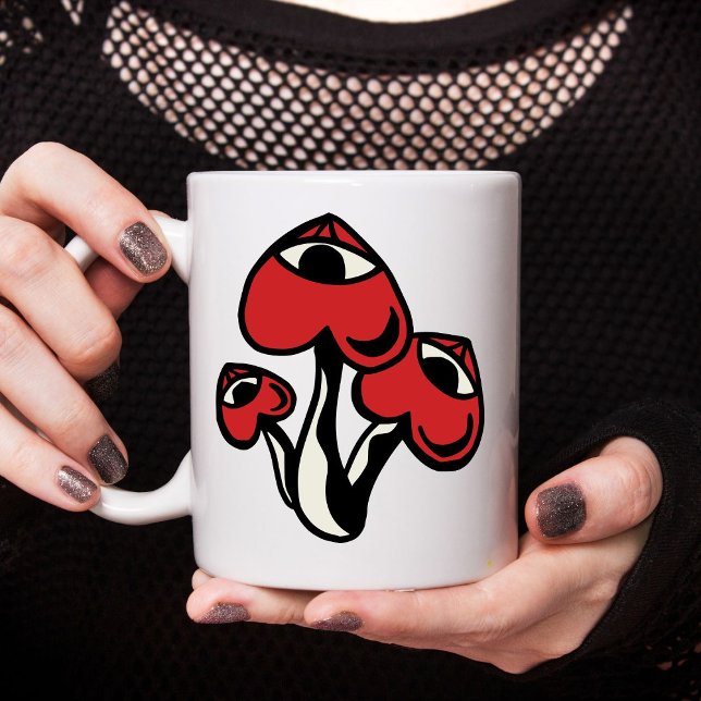 Taza De Café "Diseño único y de Guay Crazy Mug: Resumen vibrant (Subido por el creador)