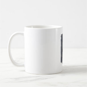 Taza De Café diseño vectorial de bandera de caballo de tiro pat