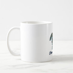 Taza De Café Diseño vectorial de tortuga marina de Clearwater B