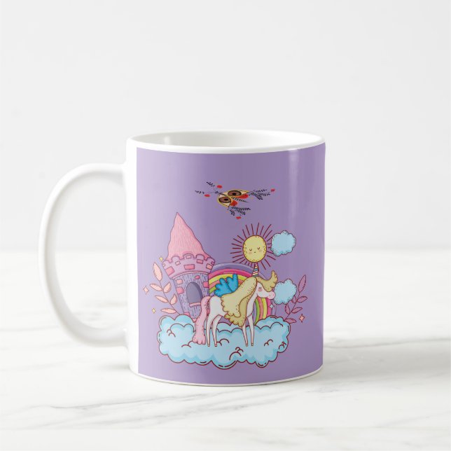 Taza De Café Diseños de arte lúdico y caprichoso (Izquierda)