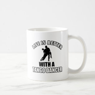 Taza De Café Diseños de la danza del tango