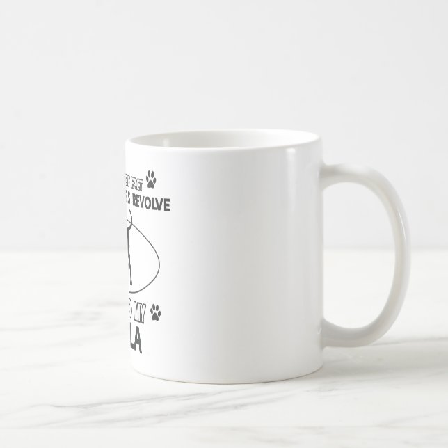 Taza De Café Diseños divertidos del vizsla (Derecha)