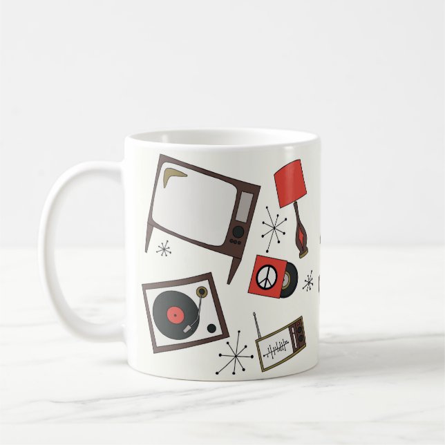 Taza De Café Diseños domésticos retro (Izquierda)