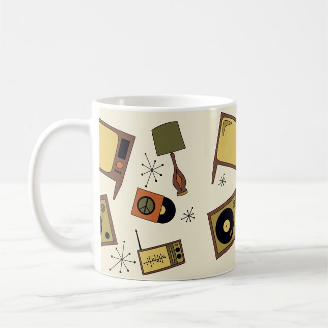 Taza De Café Diseños domésticos retro (Izquierda)