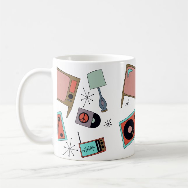 Taza De Café Diseños domésticos retro (Izquierda)