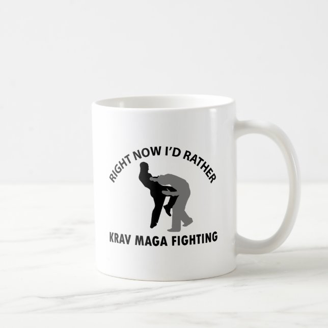 Taza De Café diseños frescos del maga de Krav (Derecha)