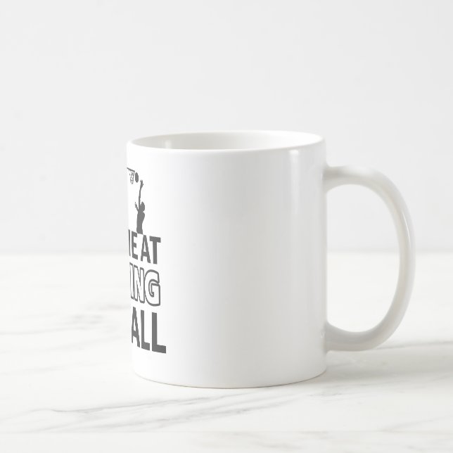 Taza De Café Diseños frescos del Netball (Derecha)