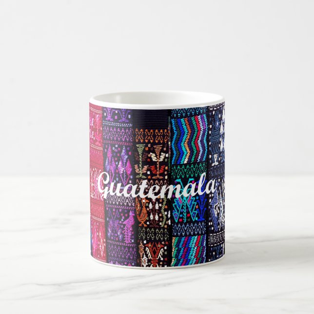 Taza De Café Diseños guatemaltecos de la materia textil (Centro)
