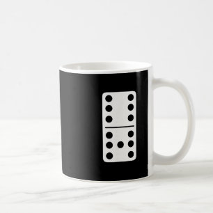 Taza De Café Disfraces de enamorados del dominó 6 y 7 que combi