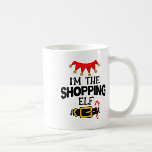 Taza De Café Disfraces Divertidos De Elfo Comprador Navideños F