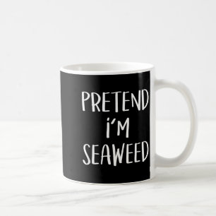 Taza De Café Disfraz de algas de fiesta divertido Halloween