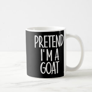 Taza De Café Disfraz De Cabra Fácil De Fingir Regalo Divertido