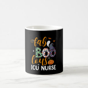Taza De Café Disfraz de enfermera de UCI fabulosa tripulación B
