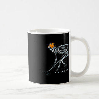 Taza De Café Disfraz de esqueleto de hockey sobre hielo de Hall