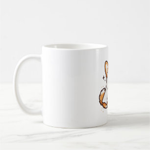 Taza De Café Disfraz de fantasma de Corgi Arte de mascota adora
