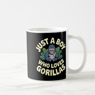 Taza De Café Disfraz de Gorila para Niños Hombres Chico Amante