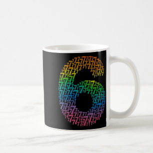 Taza De Café Disfraz de Halloween 67 Sesenta y Siete Arcoíris D