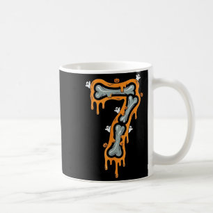 Taza De Café Disfraz de Halloween de esqueleto del meme Seis Si