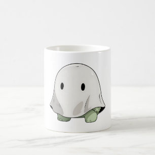 Taza De Café Disfraz de Halloween de Tortuga Fantasma Kawaii